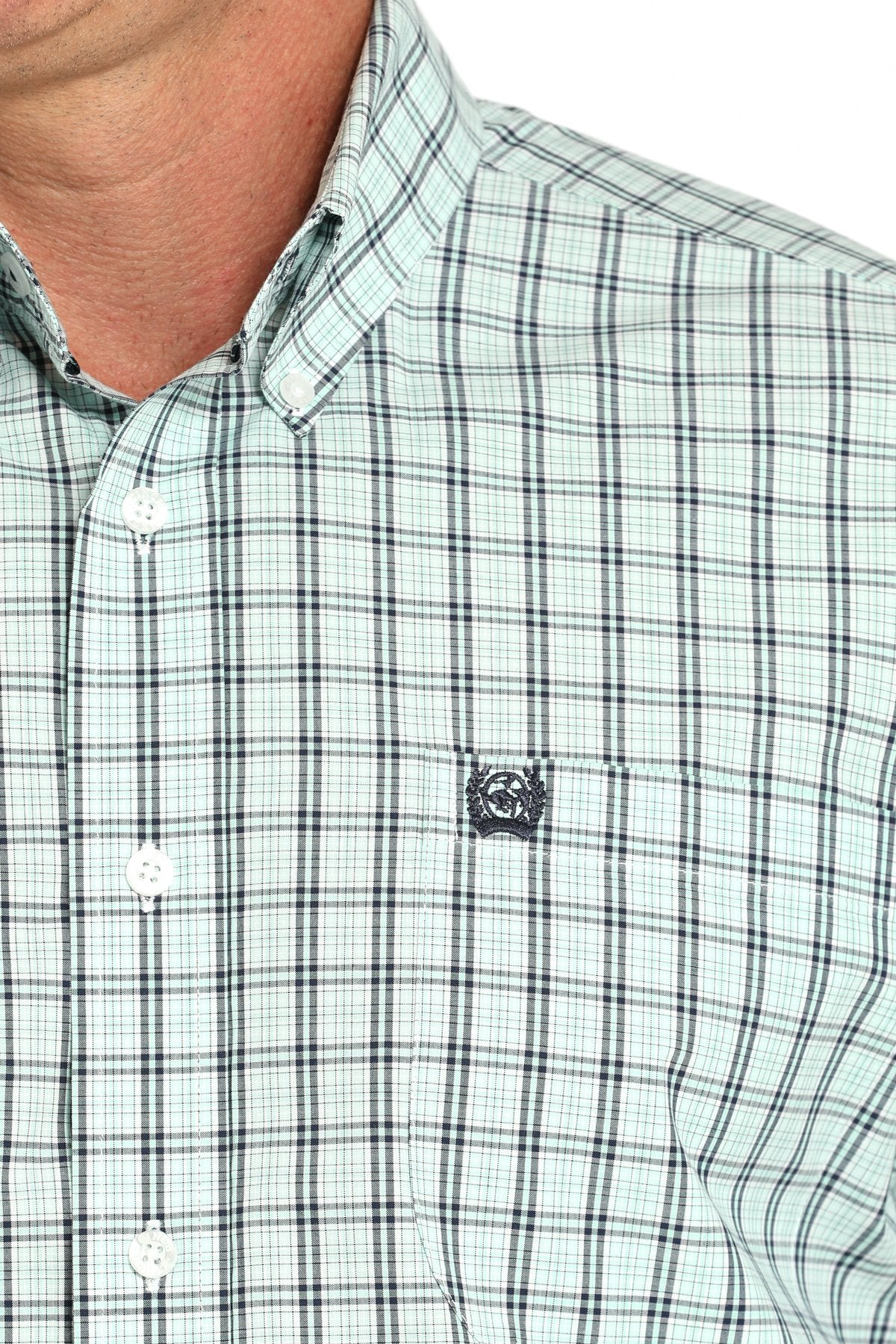 Cinch Men's Plaid Button Down Shirt