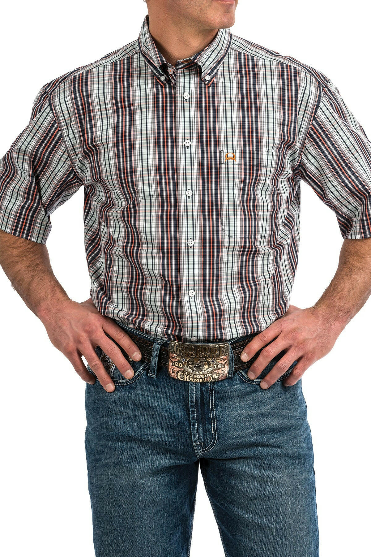 Men's Cinch ArenaFlex Button Down Shirt MTW1704042.