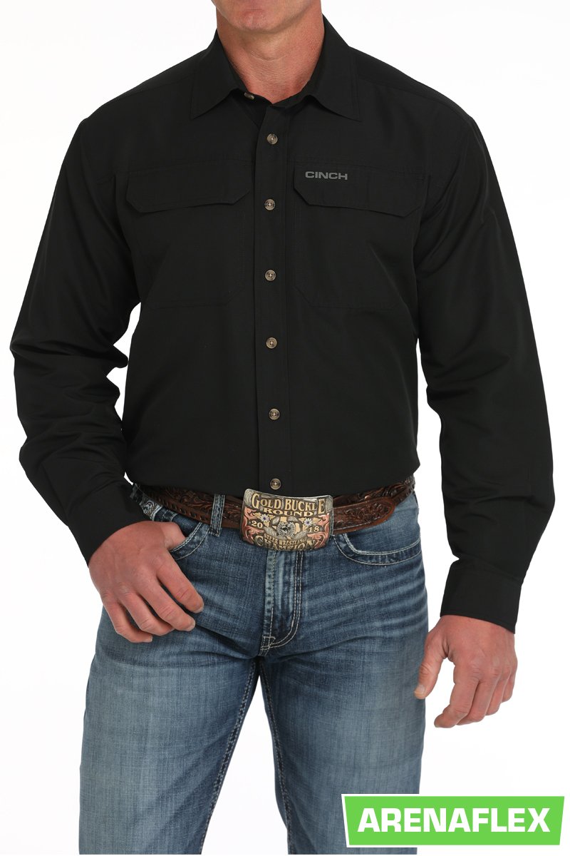 Cinch Men's Ripstop Button Down Shirt