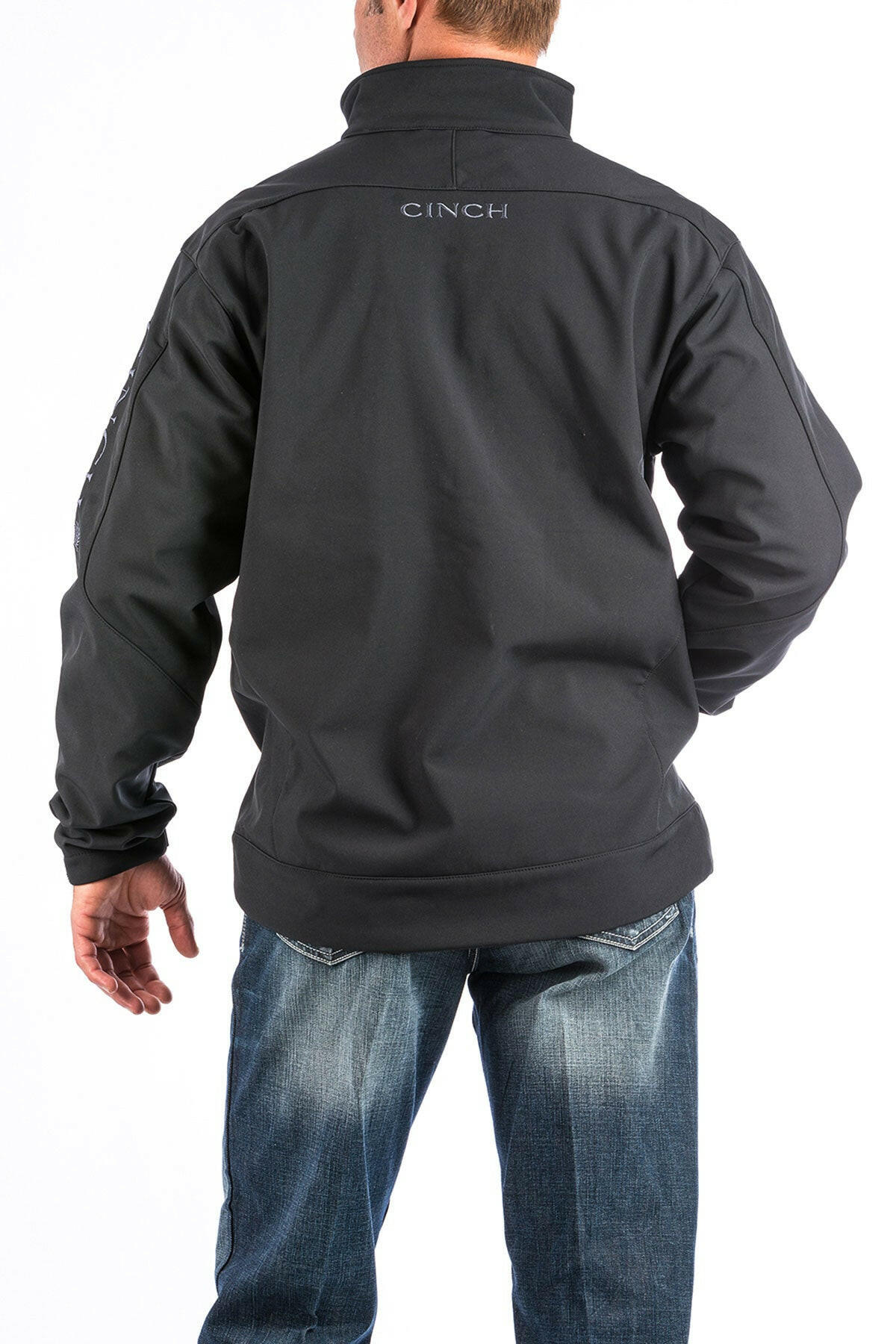 Cinch Men's Black Bonded Jacket.