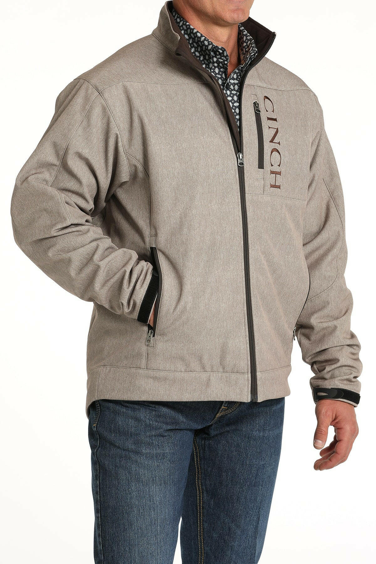 Cinch Men's Stone Bonded Jacket.