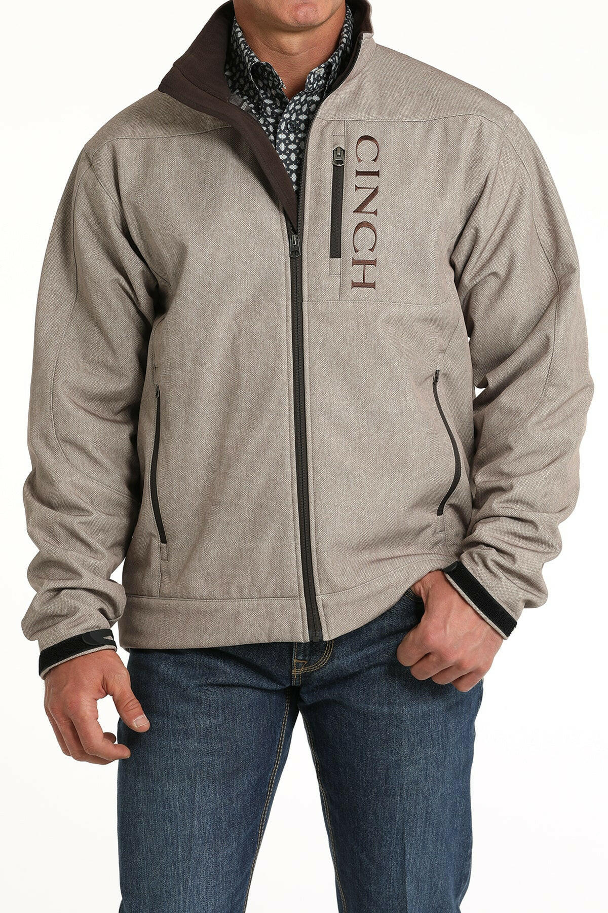 Cinch Men's Stone Bonded Jacket.