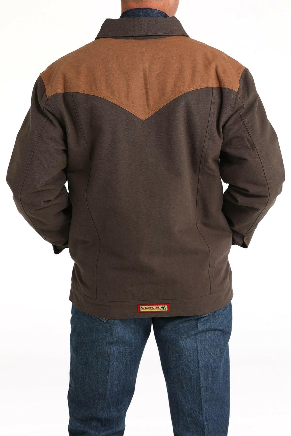 Cinch Men's Canvas Wax Coated Jacket.