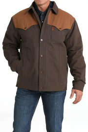 Cinch Men's Canvas Wax Coated Jacket.
