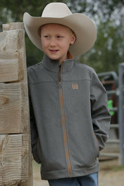 Cinch Boy's Textured Bonded Jacket.