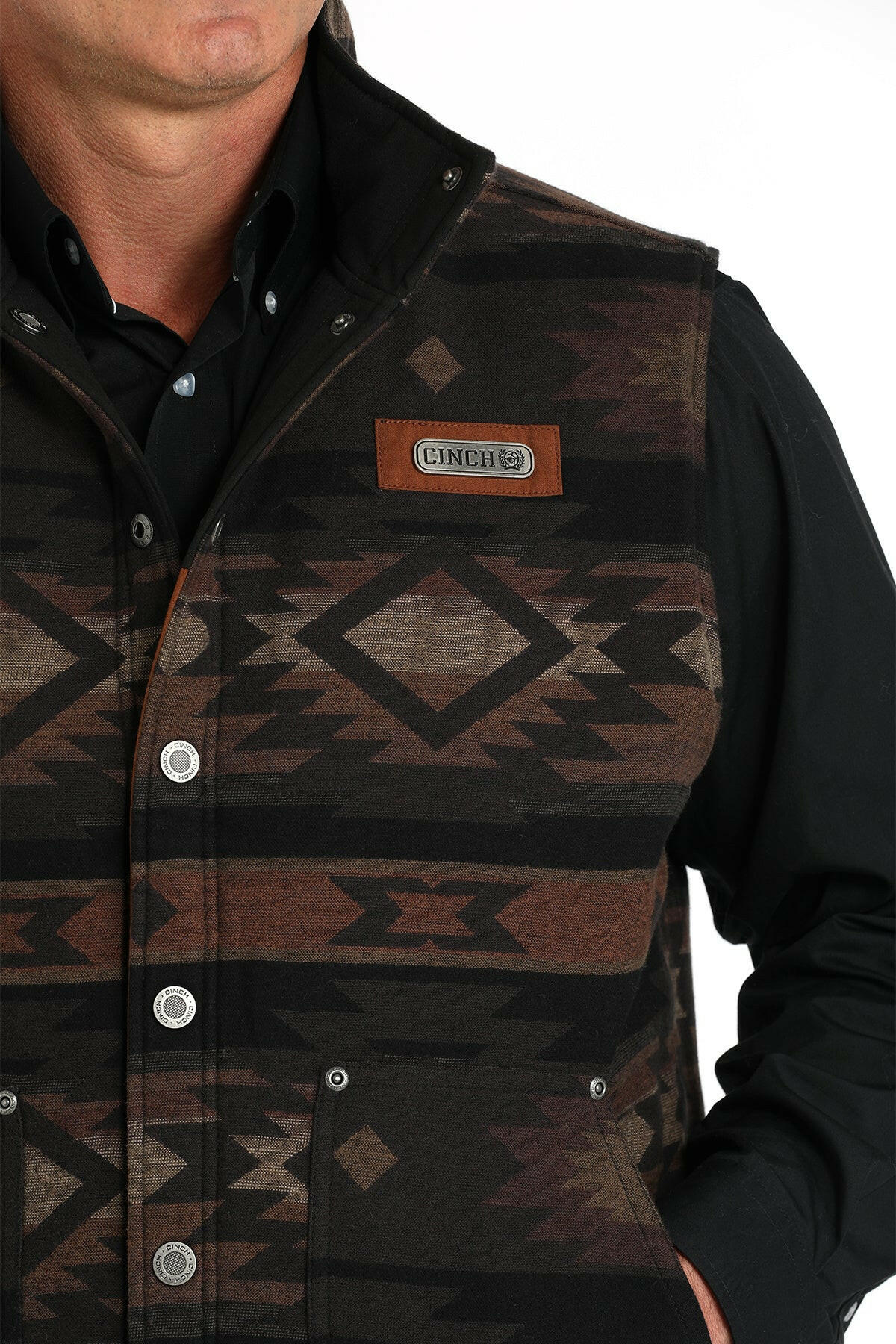 Cinch Men's Reversible Vest.