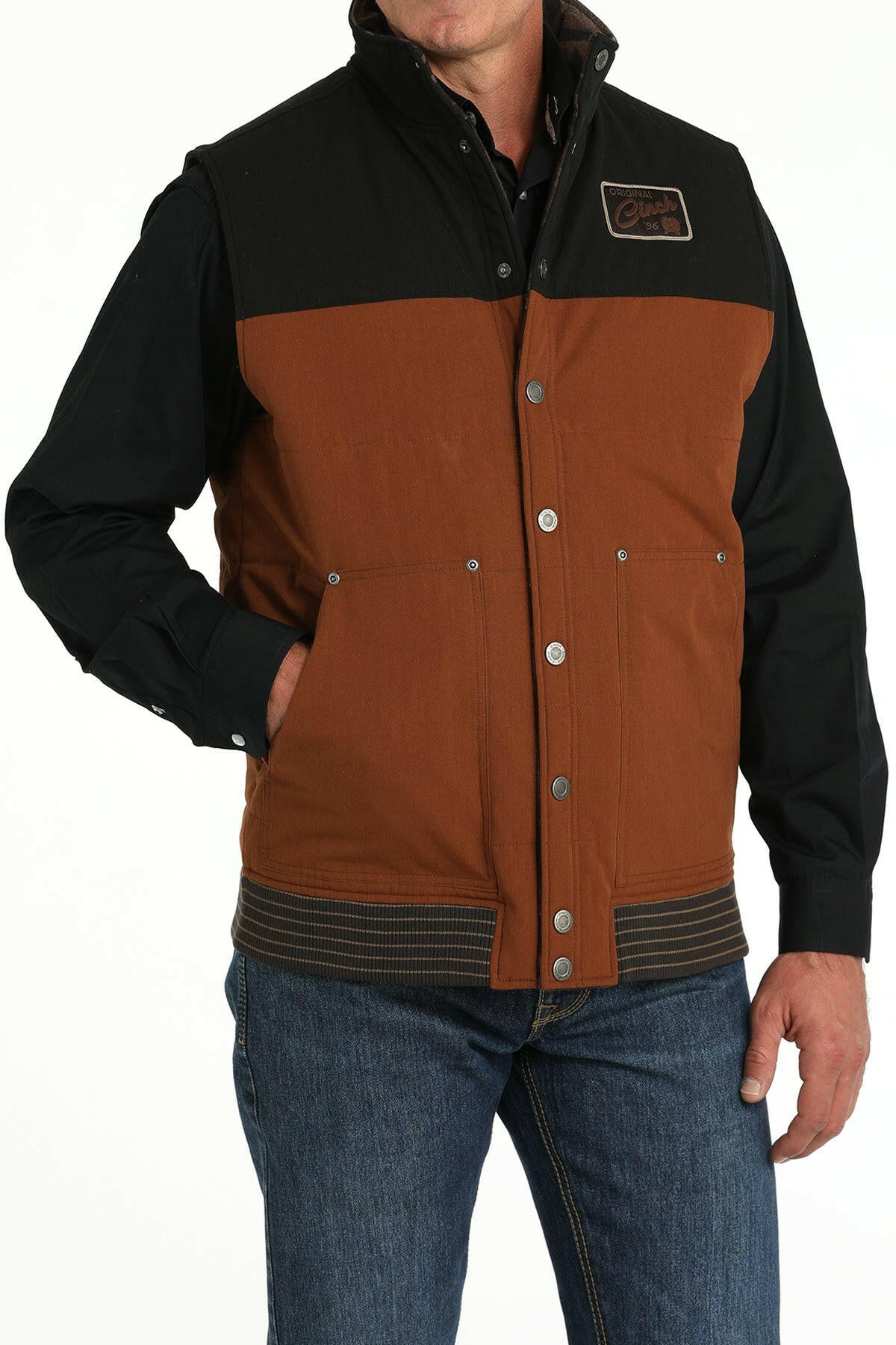 Cinch Men's Reversible Vest.