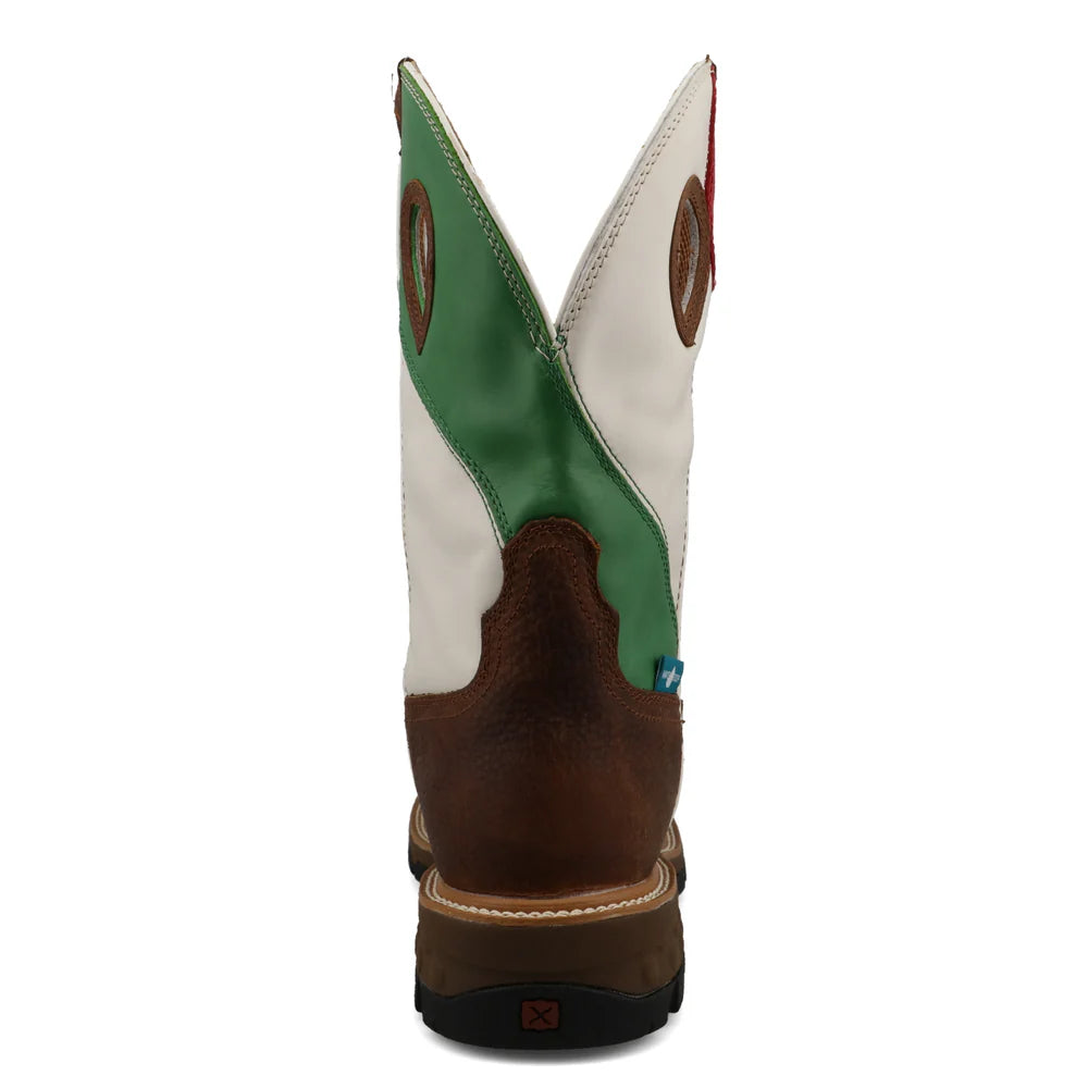 Twisted X Men's Waterproof Mexican Heritage Work Boot C3.