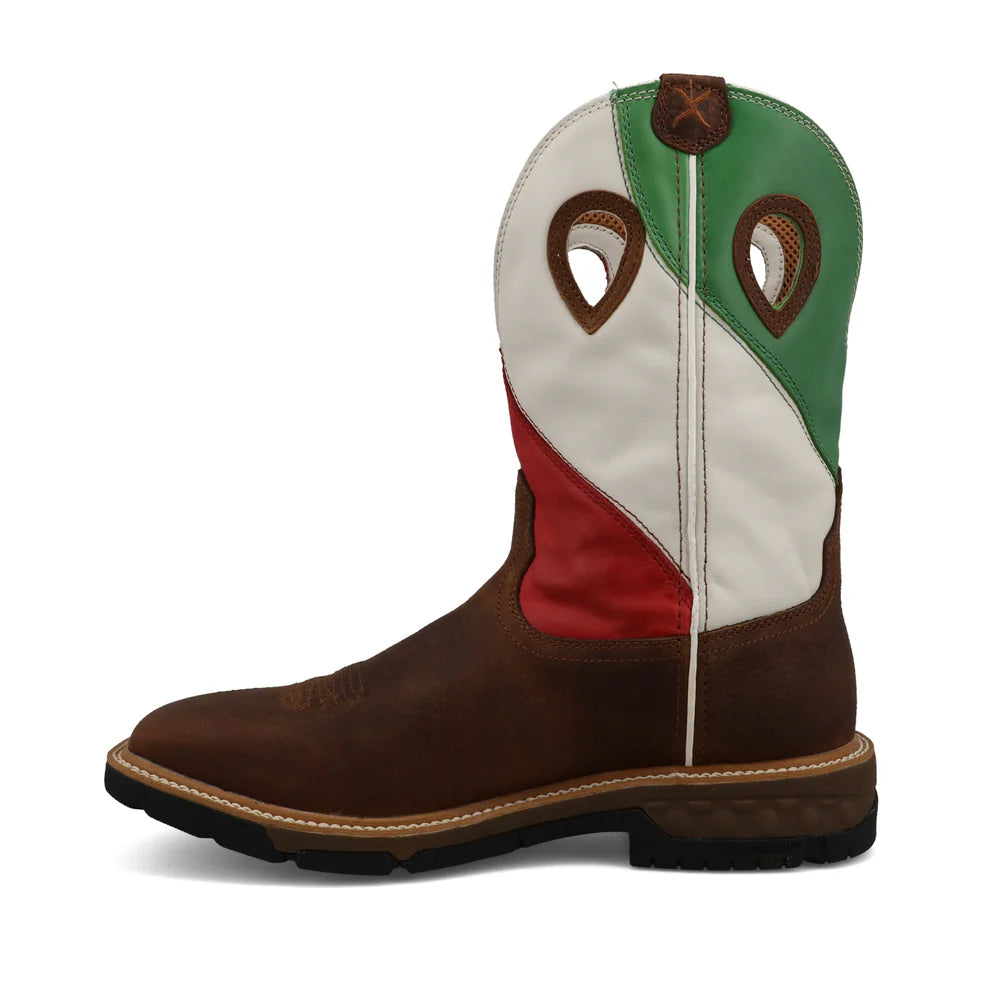 Twisted X Men's Waterproof Mexican Heritage Work Boot C3.