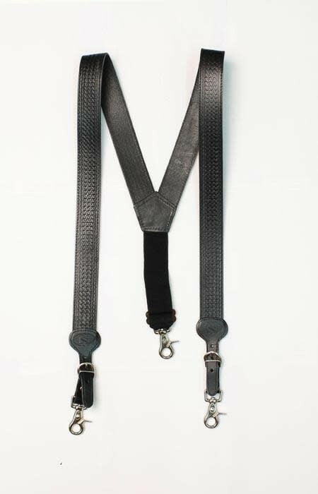 Men's Basket Weave Suspenders.