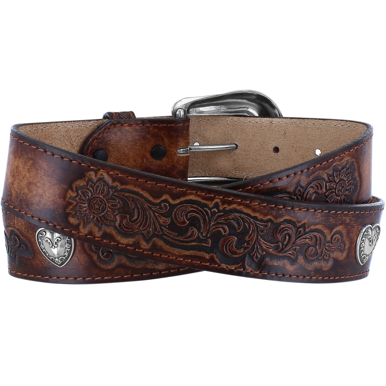Tony Lama Women's Oxeye Daisy Belt C51225.