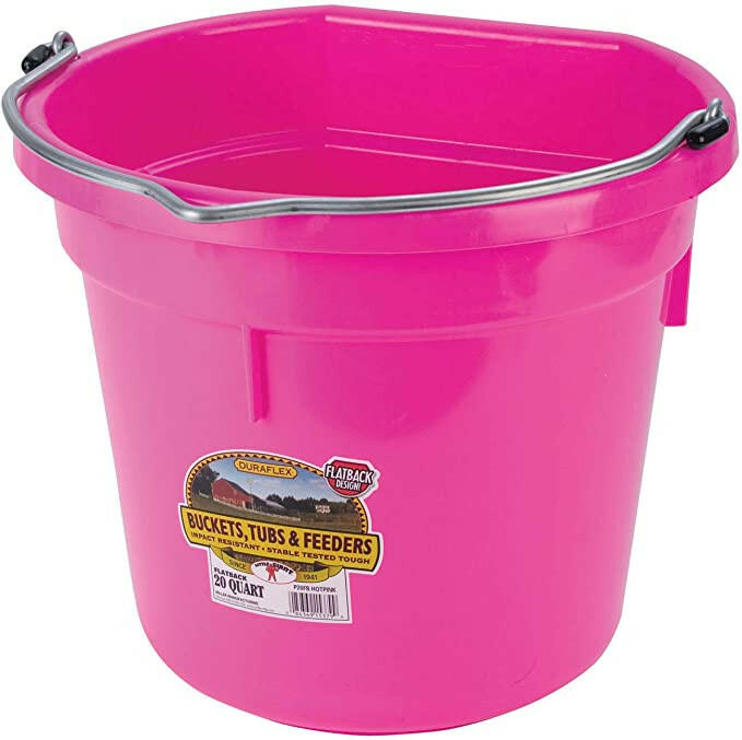 Little Giant Flat Back 20qt Bucket.