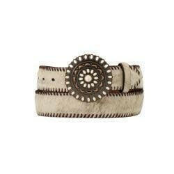 Nocona Women's Calf Hair Western Belt.