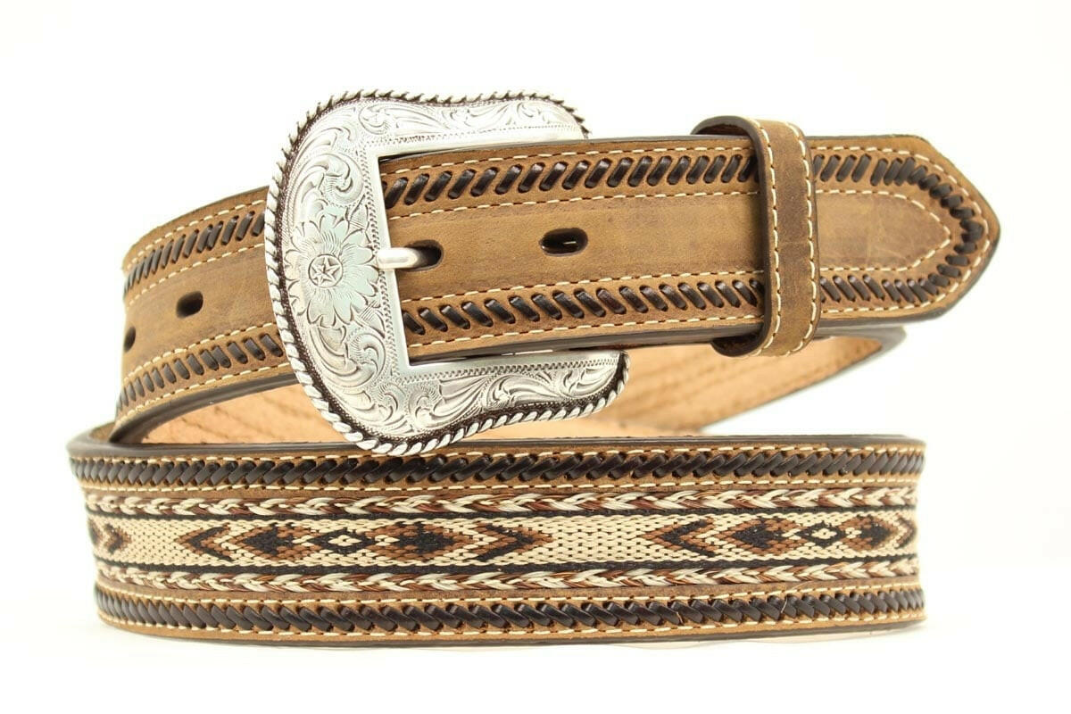 Nocona Men's Stitched Western Belt.