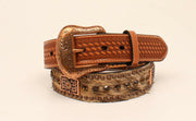 Nocona Men's Calf Hair Western Belt.