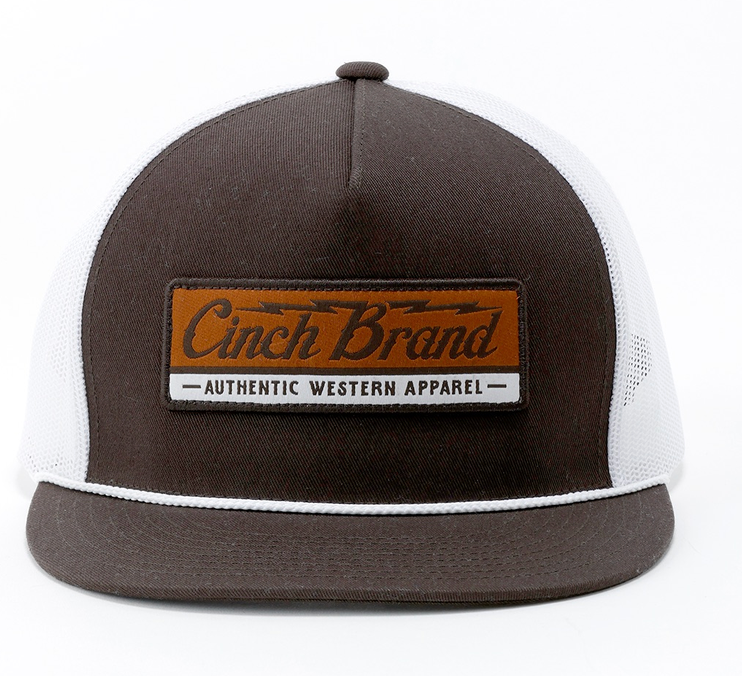 CINCH MNS BRN TRUCKER CAP MCC0600621.