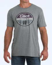 Cinch Men's Gray SS T-Shirt MTT1690749.