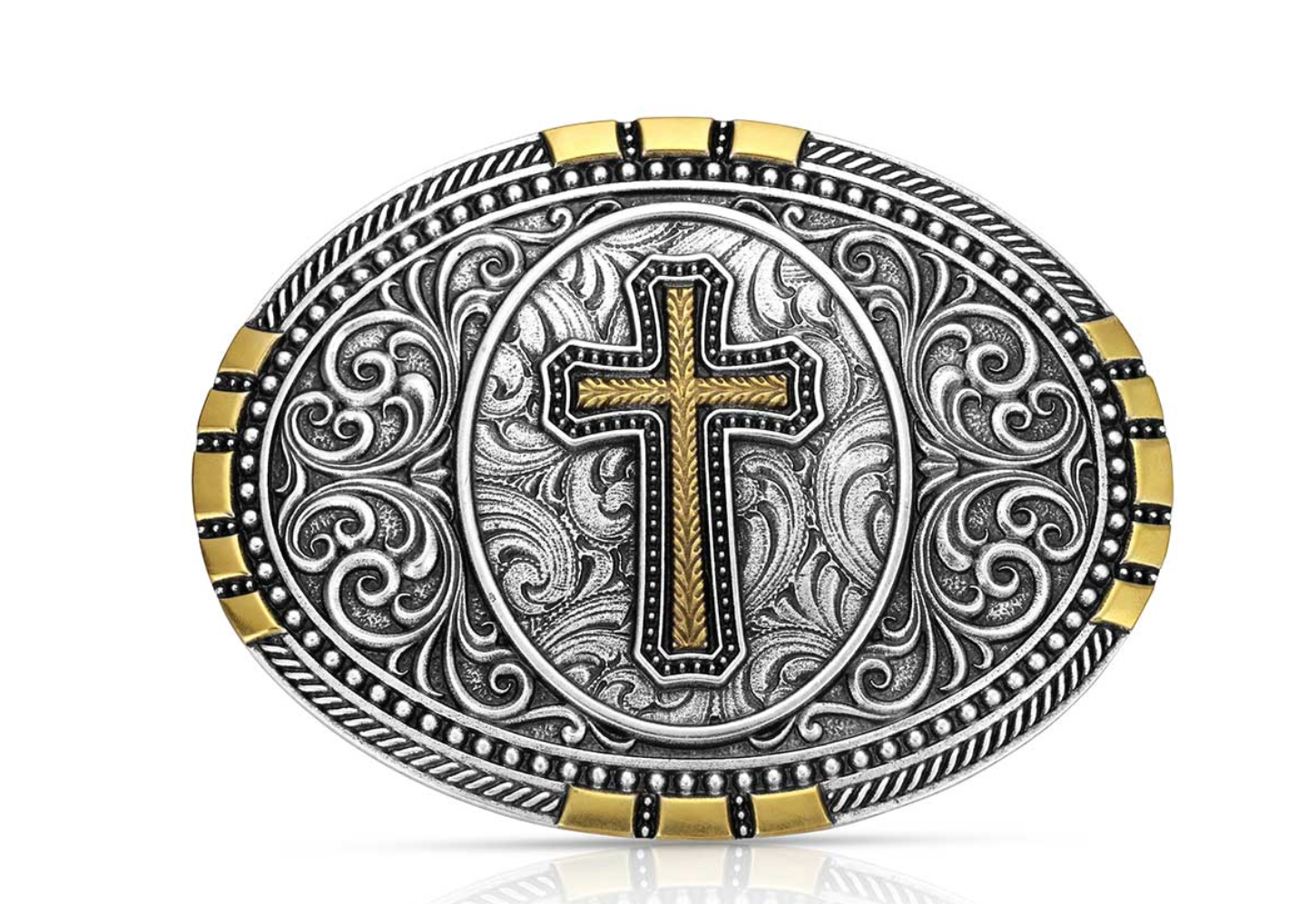 Montana Siversmiths Established Faith Buckle A1073P
