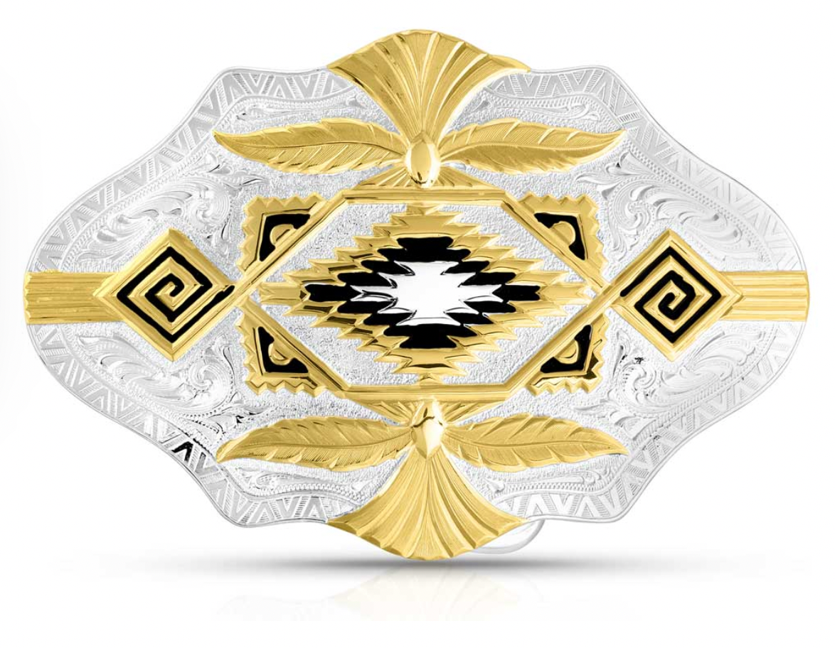 Montana Silversmiths Boundless Montana Legacy Buckle 1190pt-bk