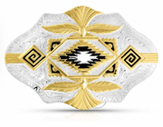 Montana Silversmiths Boundless Montana Legacy Buckle 1190pt-bk