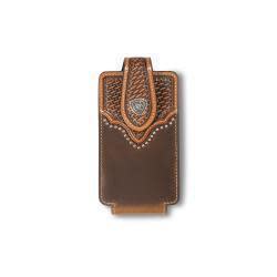 Ariat Brown Basketweave Sunburst Phone Case A0603902