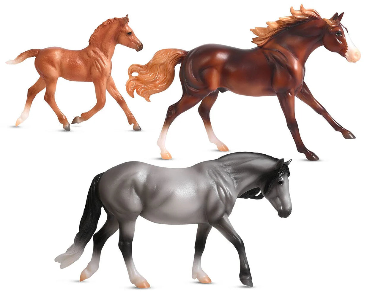 Breyer Playful Pony Family Set 10229