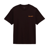 Wrangler Mens Rodeo Graphic Tee Choc 2379608.