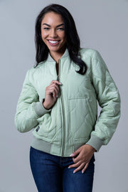 Kimes Women's Closeout Marinos Bomber Jacket C3