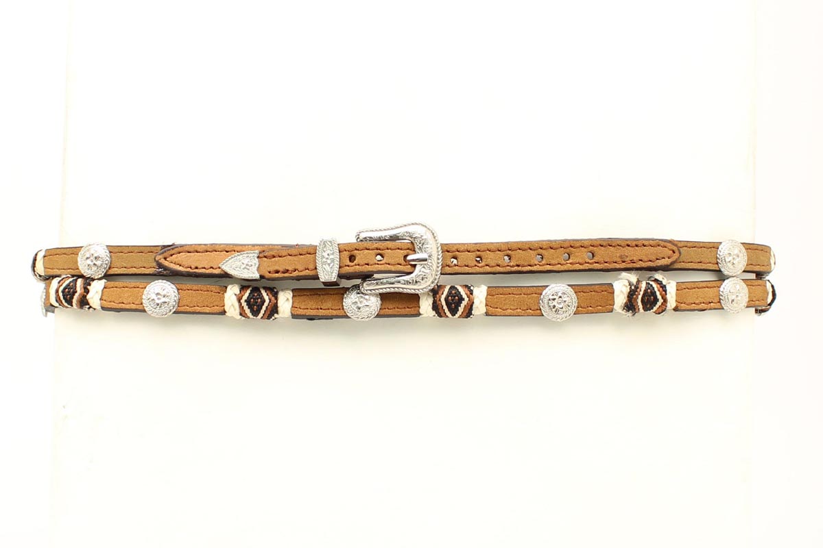 M&F Rawhide Knots Hatband 0262744