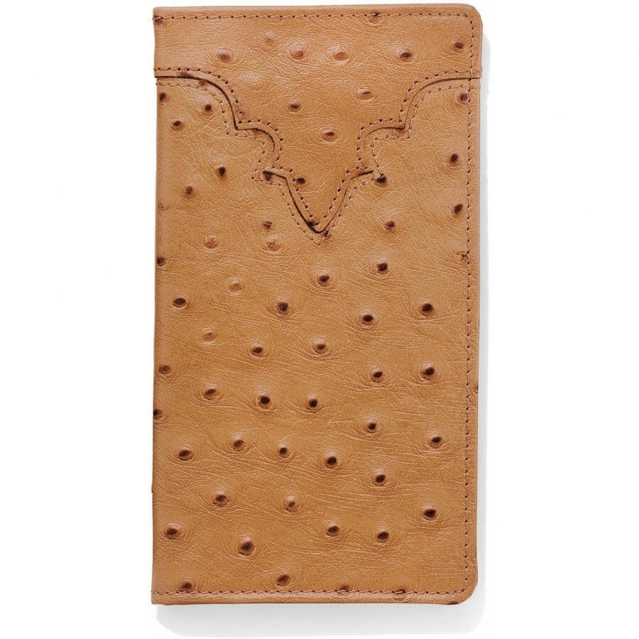 Silver Creek Men's Ostrich Print Rodeo Wallet.