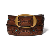 Brighton Women's Dark Brown Nessa Belt B60585