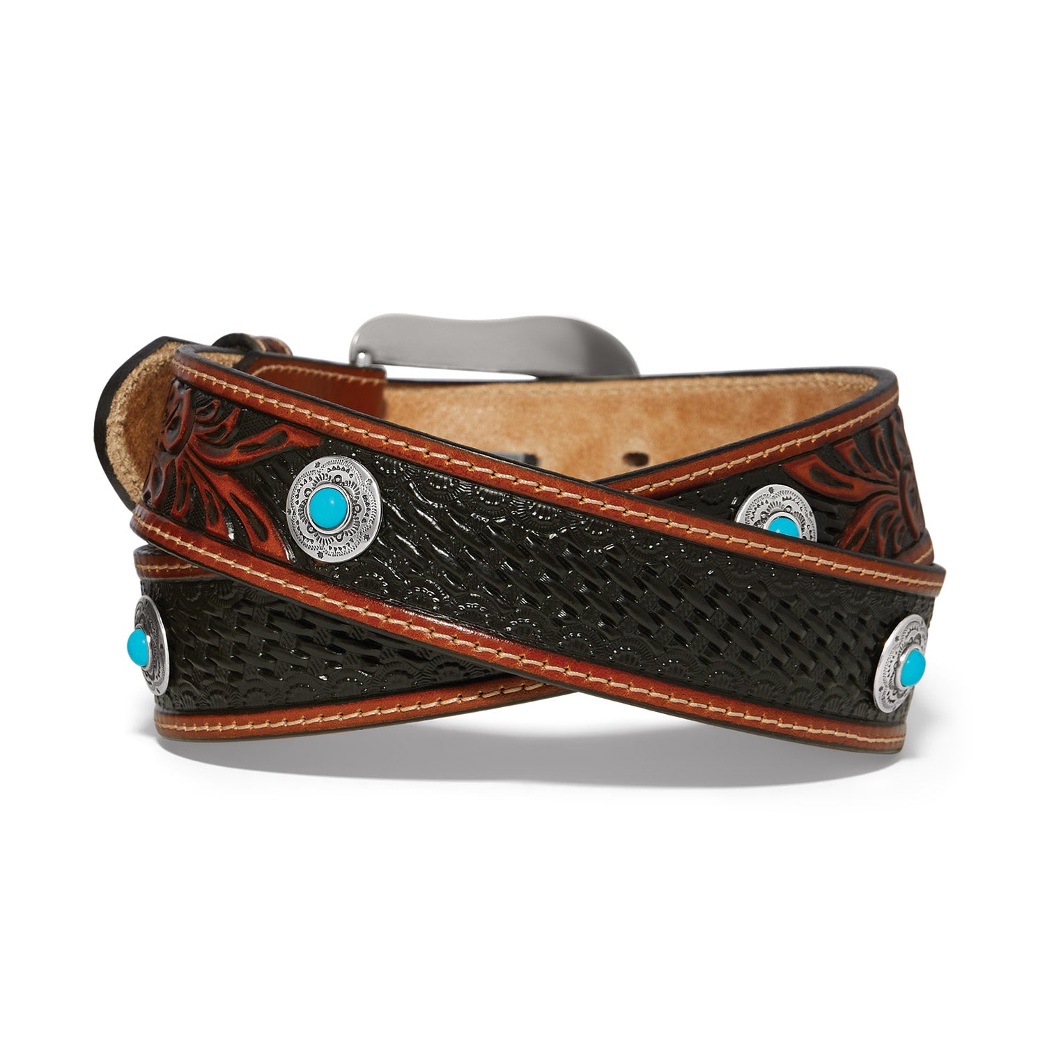 Justin Men's Black Durango Belt C14233