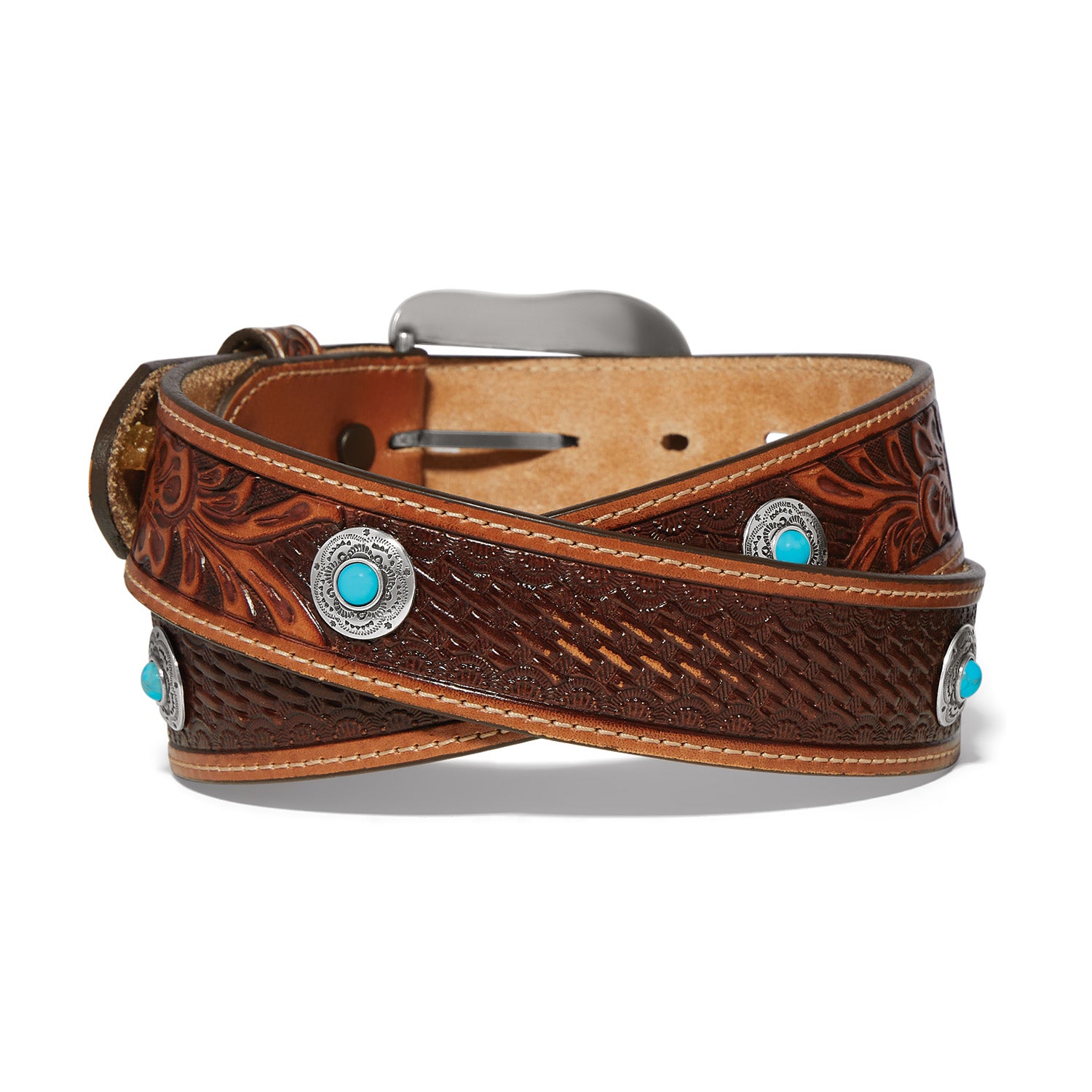 Justin Men's Dark Brown Durango Belt C14235