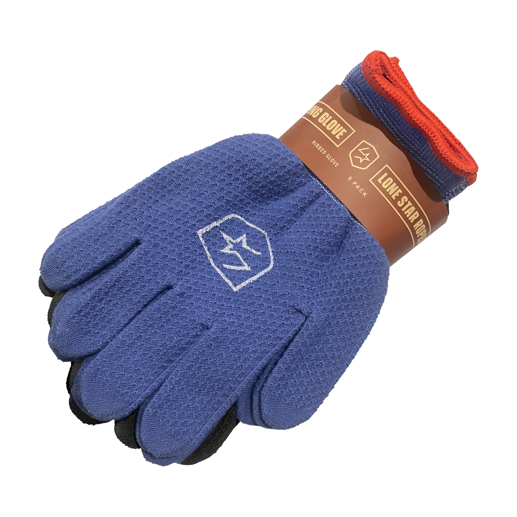 LONE STAR RIBBED ROPING GLOVE.