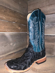 Anderson Bean Men's Teal and Black Sea Bass Boot 329758.