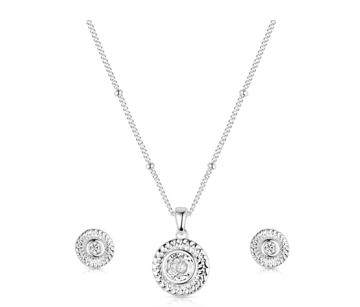 Montana Silversmiths Mountain Rain Jewelry Set JS6448