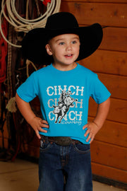 Cinch Toddler Boy's Teal Graphic Tee MTT7671100