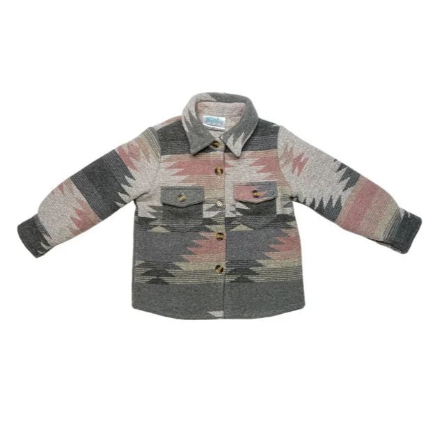 Shea Baby Girl's Aztec Jacket AZT01
