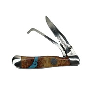 Whiskey Bent Turquoise River Hoofpick Knife WB19-14