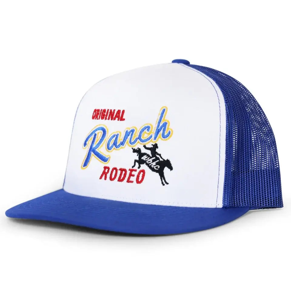 Whiskey Bent Hat Co. Men's Ranch Rodeo Trucker Cap.