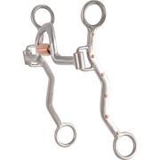 Classic Equine Ricky Green Bit 2 Short Spoon w Roller.