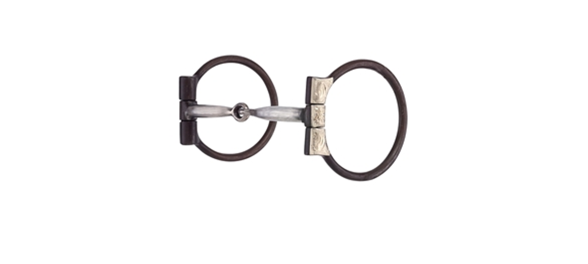 American Heritage Equine Antique Dee Ring Snaffle Bit 268-110