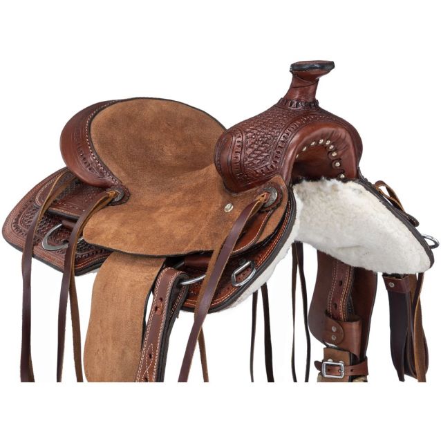 Tough 1 Youth Caldwell 12" Roper Saddle Rk1282-33-12