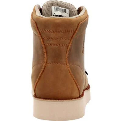 Rocky Men's MonoCrepe Wedge Waterproof Work Boot.