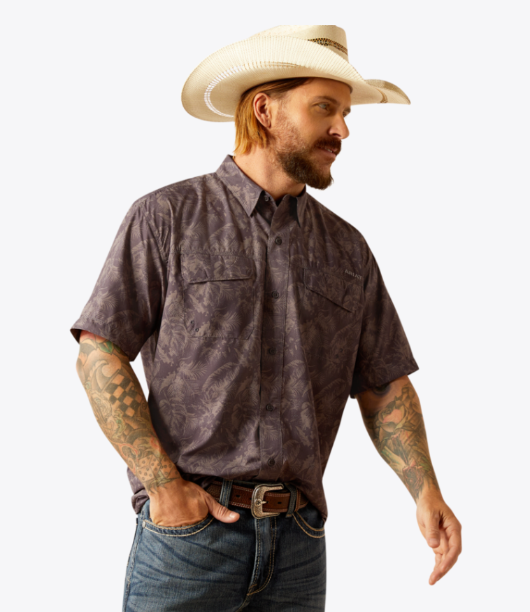 Ariat Men's VentTEK Outbound Classic Fit Button Down Shirt.