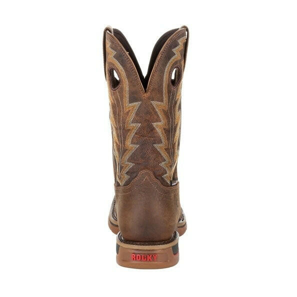 Rocky Men's Long Range Waterproof Western Boot.