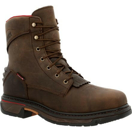 Rocky Men's Iron Skull Composite Toe Waterproof Lacer Work Boot.