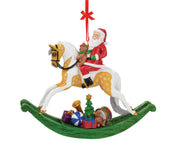 Breyer Rocking Horse Santa Ornament 700715