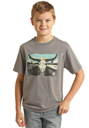 Rock & Roll Denim Boy's Graphic Tee C3 Size XL.