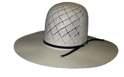 American Hat Co 4 1/4" 5040 Open Crown Straw Hat